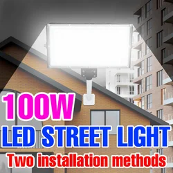LED Street Lamp Flood Light Wall Lamp AC220-240V Garden Spotlight Waterproof Floodlight 50W LED Luminaria 100W Outdoor Lighting