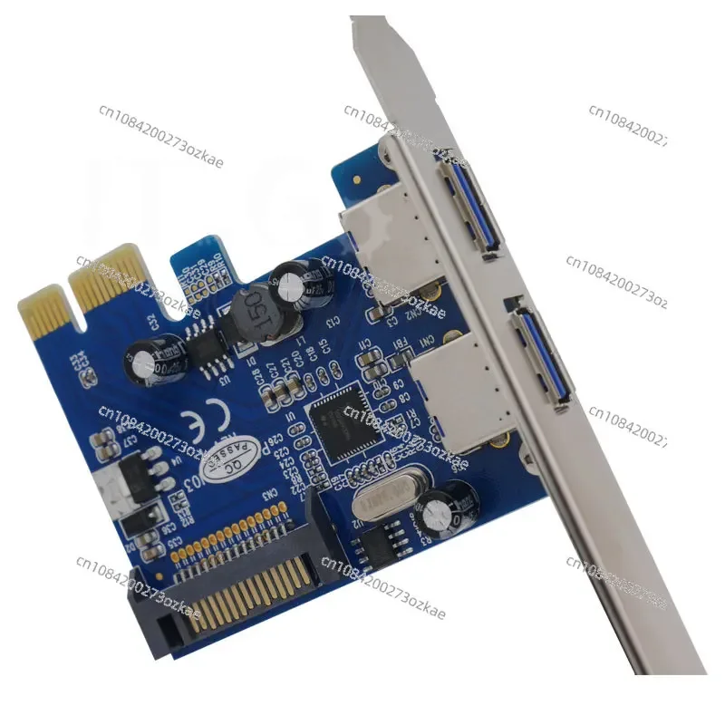 PCI-E To Usb3.0 Expansion Card 2 Ports Dual Port Expansion Independent Power Supply Renesas Core Usb Card Hub