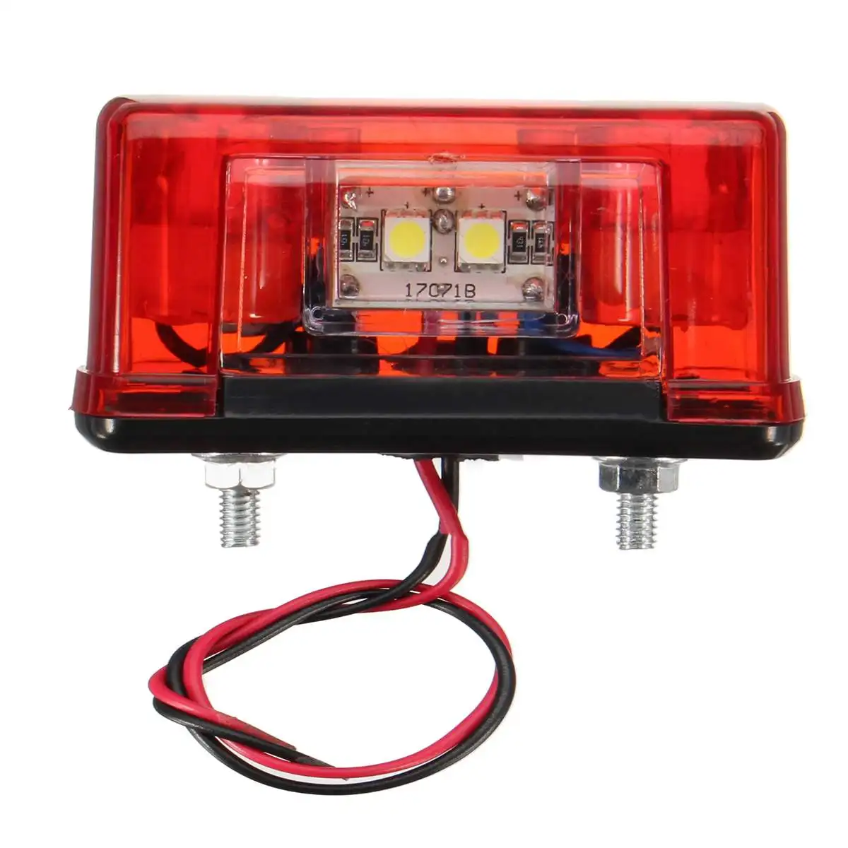 Car Led License Number Plate Light Lamp Universal Led License Plate Car Truck Trailer Lorry Rear Tail Light New Type 12v 24v