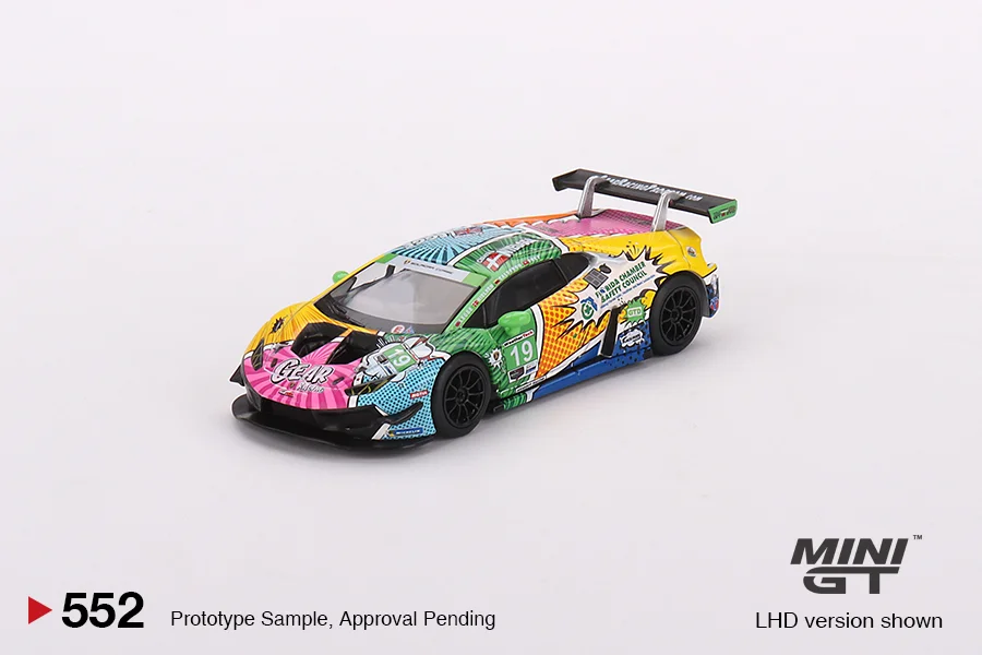 MINIGT Lamborghini Series Countach LPI 800-4 Lamborghini Sián FKP 37 Matte Viola Diecast Diorama Car Model Toys