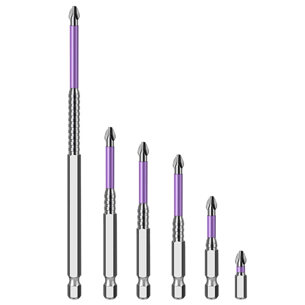25-150mm Non-slip PH2 Magnetic Batch Head Cross High Hardness Hand Drill Bit Screw Electric Screwdriver Hand Tools