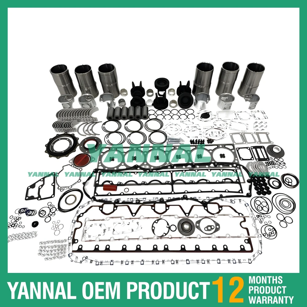 Superior quality M11 Cylinder Liner Kit With Gasket Set Bearing For Cummins Engine Spare Parts