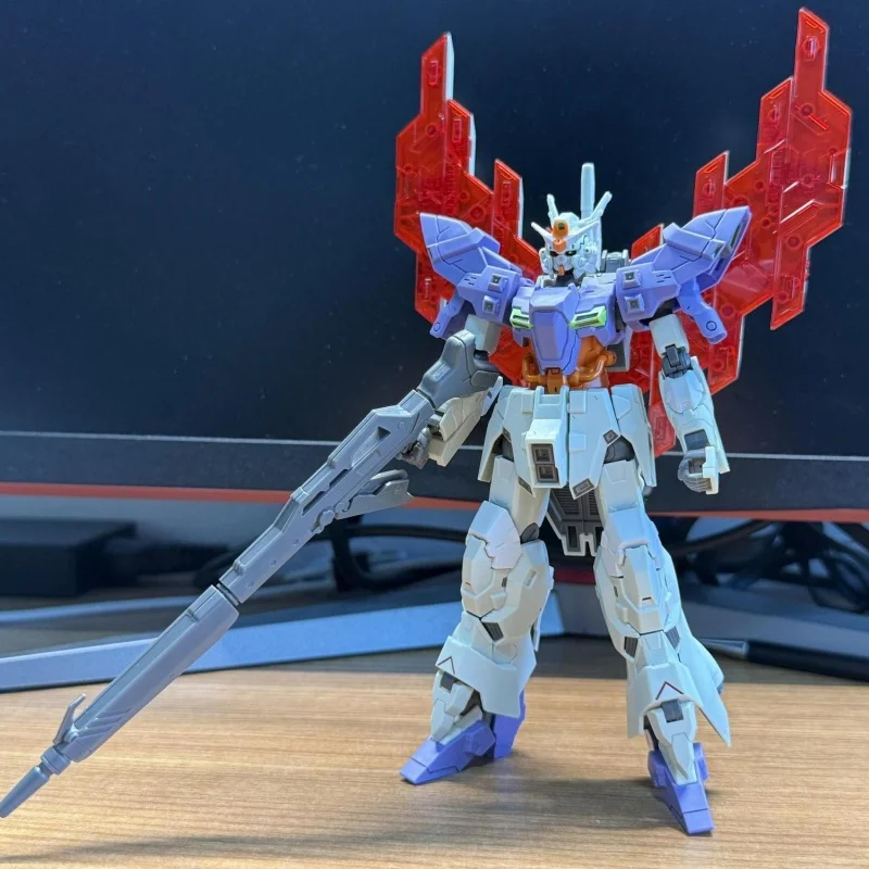 

New Hg Base Limited Edition 1/144 Shazabi Long Spear Domestic Assembly Model Action Figures Unicorn Collection Decor Kids Gifts