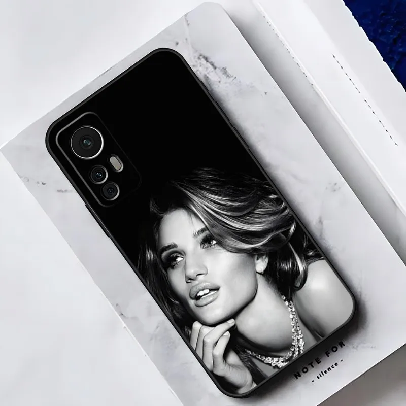 Supermodel Rosie Huntington Phone Case For Redmi Note 11 9T 10 9 K30 K40 7A 8 10A 8A Pro 11S 10S 9S 7 Plus Shockproof Back Cover