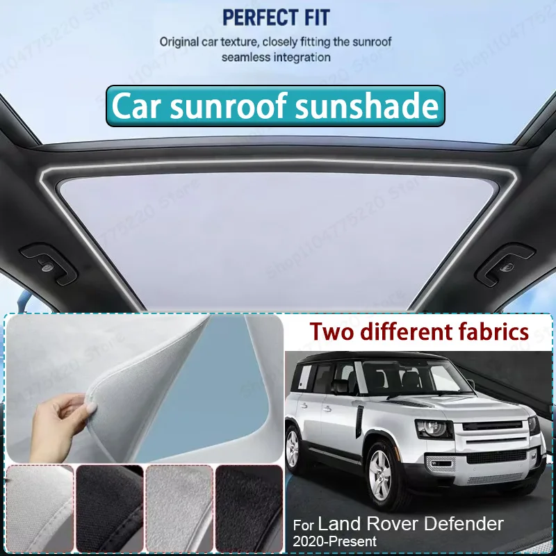 Para Land Rover Defender 2020-2026, Cubierta De Techo Solar Para Auto, Aislamiento Térmico, Protección Uv, Cubierta De Techo De Gamuza Electrostática — -70%, 131.58€ Coupon, from 56.39€ – 70% descuento – €56.39