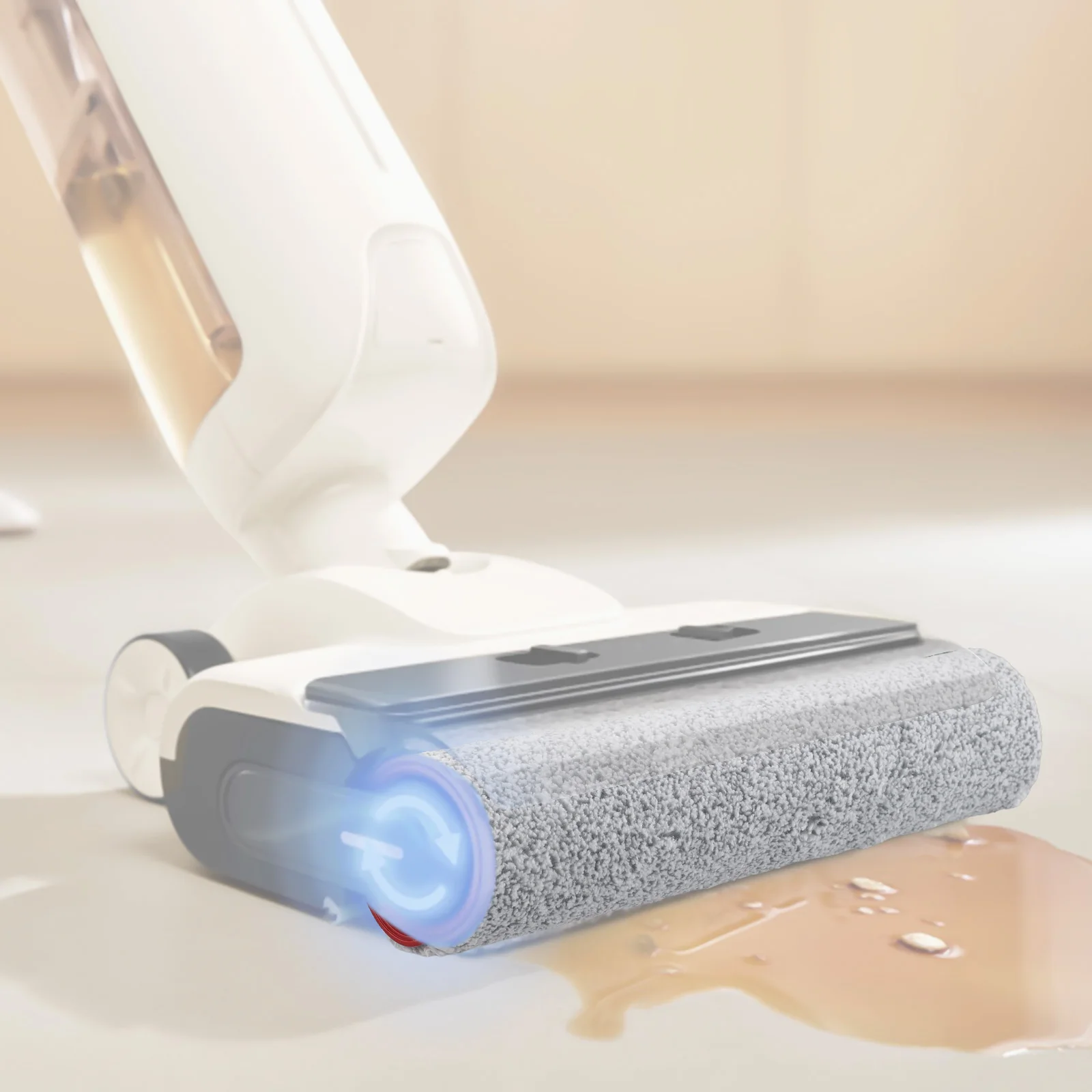 1/2 قطعة فرشاة دوارة للمكنسة الكهربائية لـ MOVA K20 / K20 PRO / K30 / K30 مزيج فرشاة دوارة ملحقات استبدال المكنسة الكهربائية