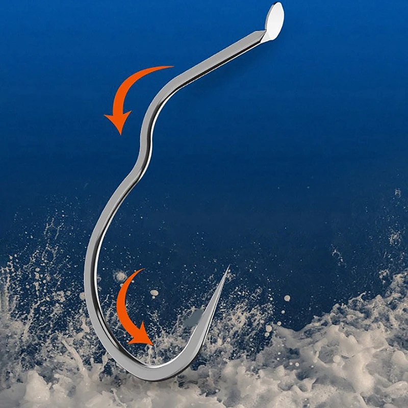 12PCS/Pack High Carbon Steel Fishing Hook Sharp Barbed Automatic Flip Fishhook for Carp Fishing Accessories