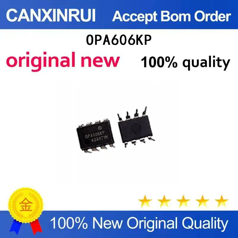 

(5-100 Pieces) Brand new original OPA606KP DIP8 operational amplifier chip IC in stock