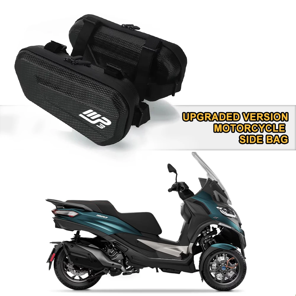 EVA Waterproof Zipper Adjustable Strap Motorcycle Repair Tool Bag For Piag gio MP3 Scooter MP3300 MP3500 HPE Sport Custom new