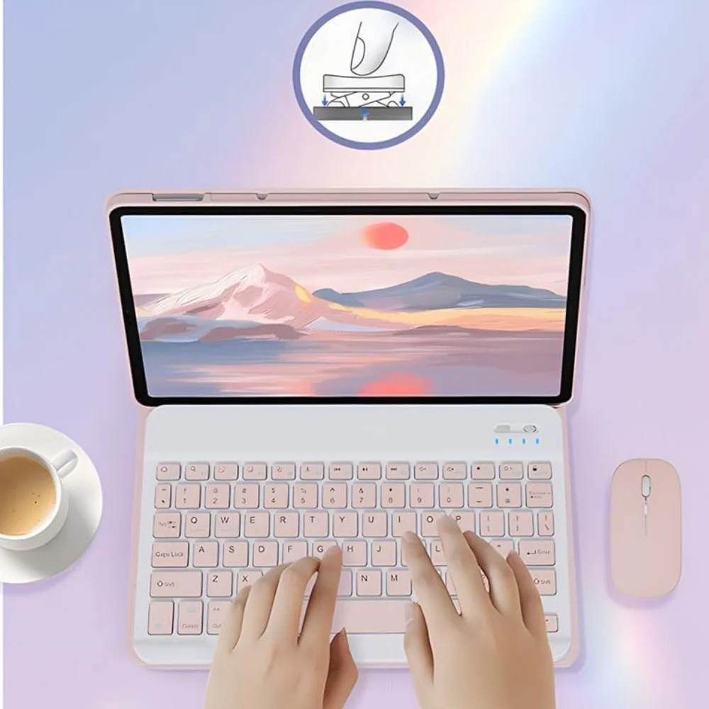 

For Xiaomi Pad 7 7 Pro 11.2 inch 2024 teclado inalámbrico bluetooth Keyboard Case For XIAOMI Pad 7 Pro 11.2inch Backlit Keyboard