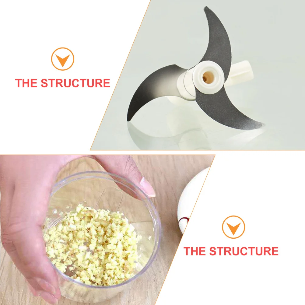 

Manual Garlic Chopper Premium PP Stainless Steel Portable Kitchen Mincer Crush Garlic Ginger Meat Vegetables Travel Home Tool