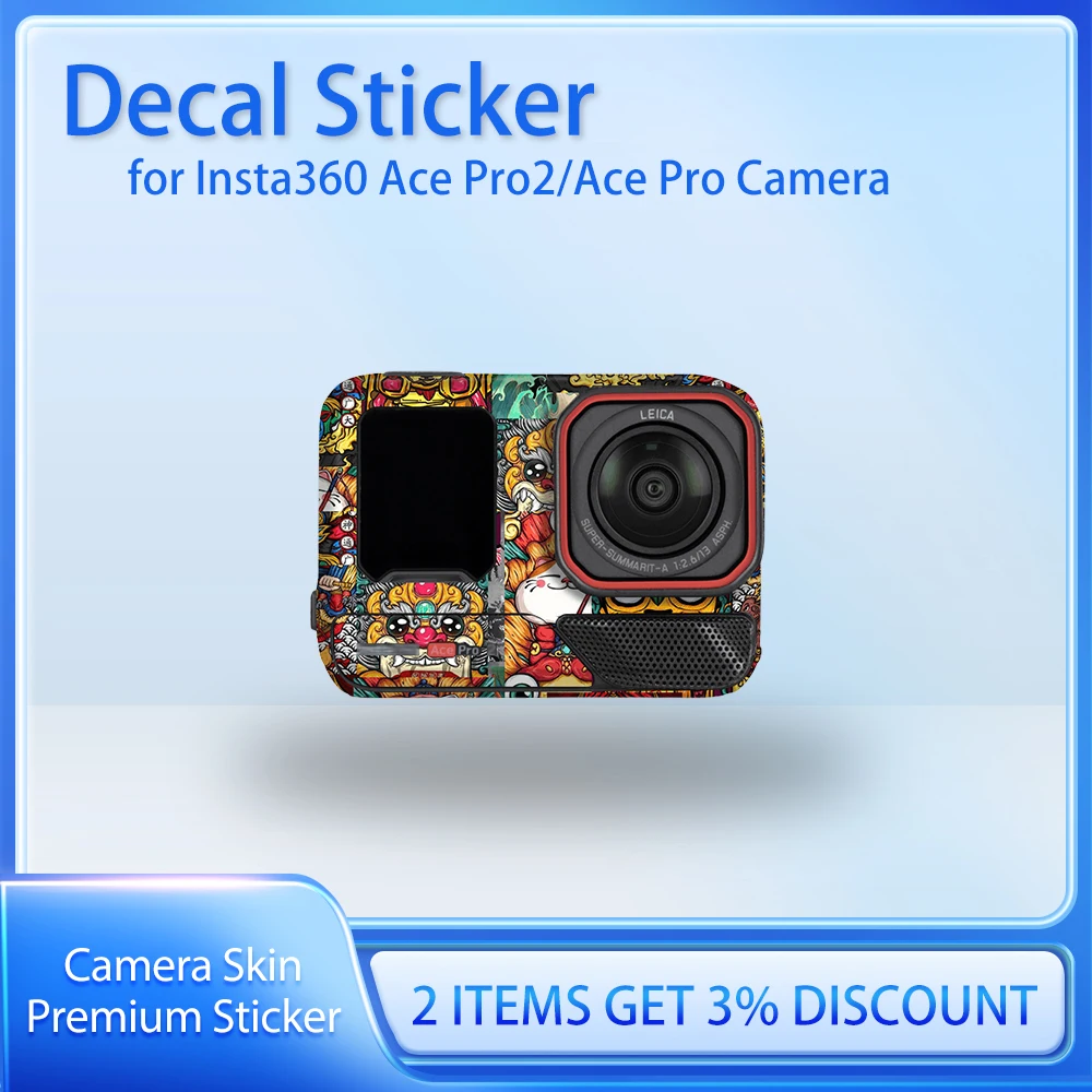 

Protector Cover Film Decal Skin For Insta360 Ace Pro2 Ace Pro Action Camera Sticker Wrap Ace Pro2 Protective Film