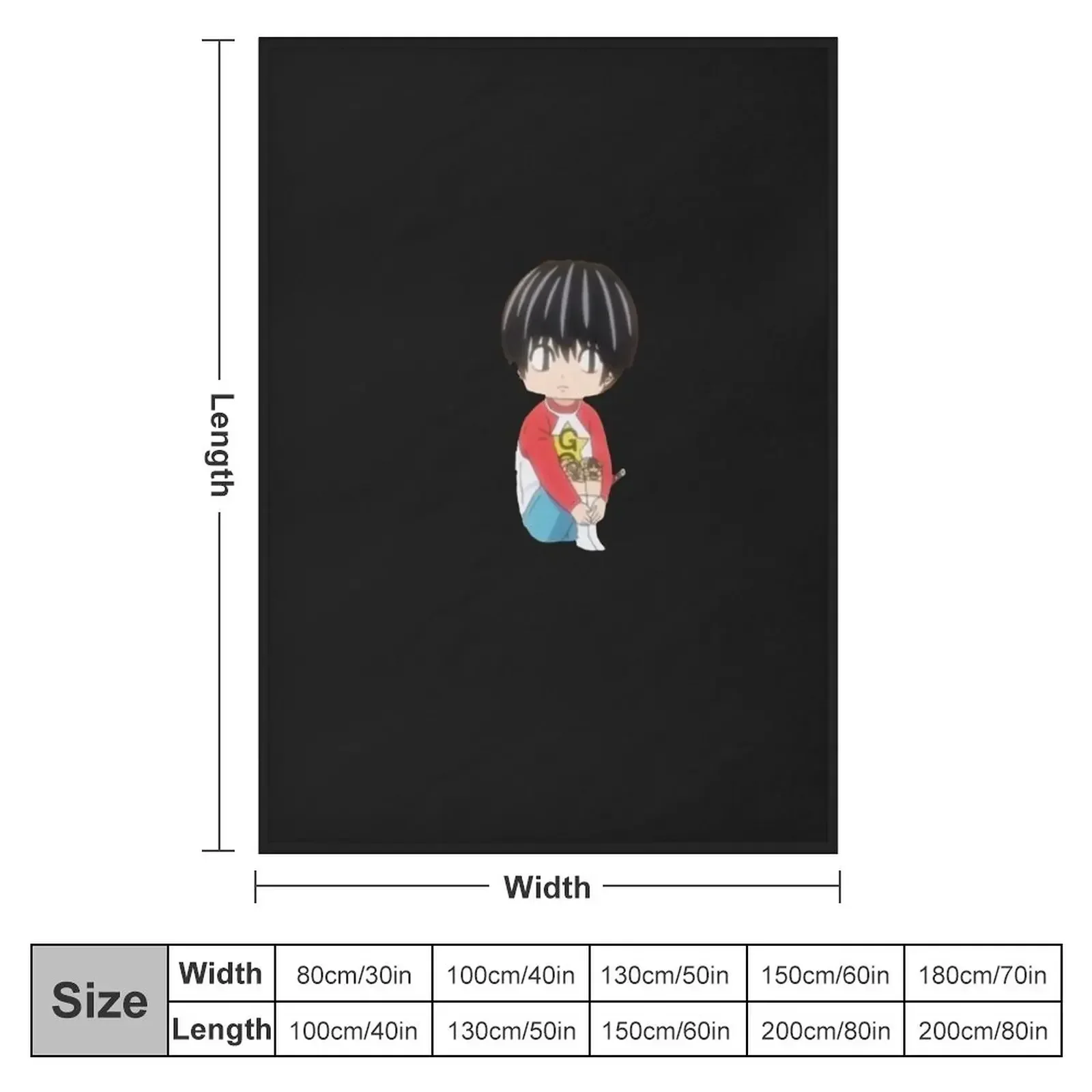 Kotaro lives Alone Throw Blanket For Sofa Thin blankets ands cosplay anime Picnic Blankets