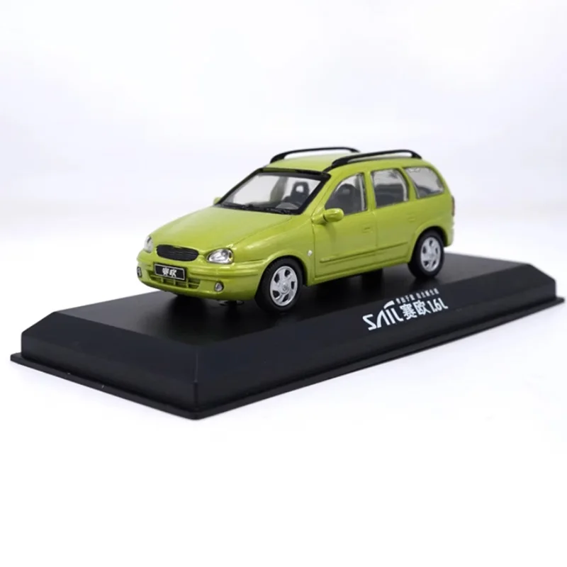 Diecast 1:43 Scale Shanghai GM SRV Model Alloy Car Finished Product Simulation Series Toy Automobile Souvenirs Collection Gift
