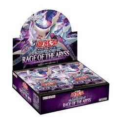 Yugioh Card Game Konami Official Box- RAGE OF THE ABYSS Booster Box Japanese Sealed