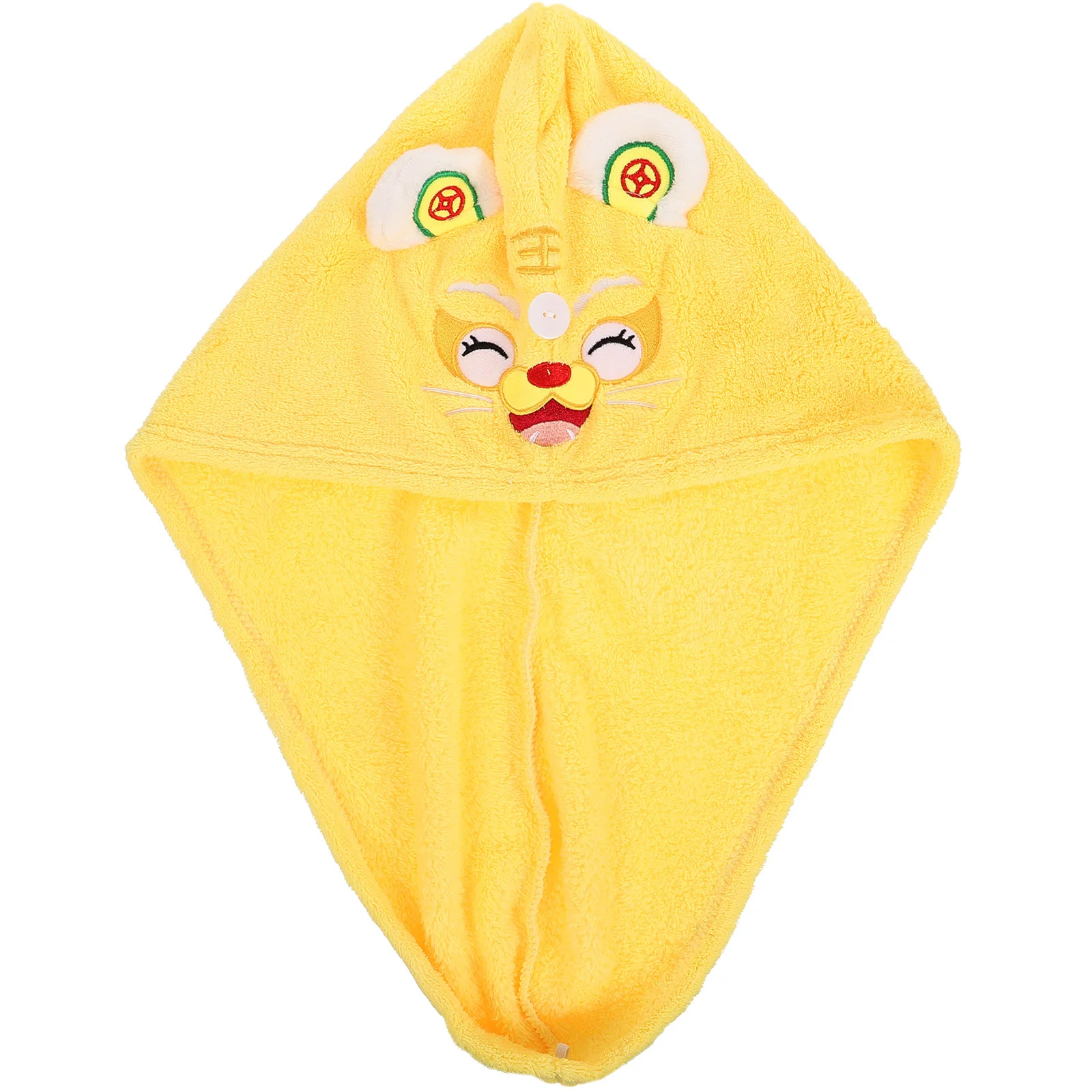 

Cute Cartoon Hair Towel Wrap Rapid Drying Soft Touch Safe Material Perfect Gift for Women Girls Home Rapid Hair Drying Towel