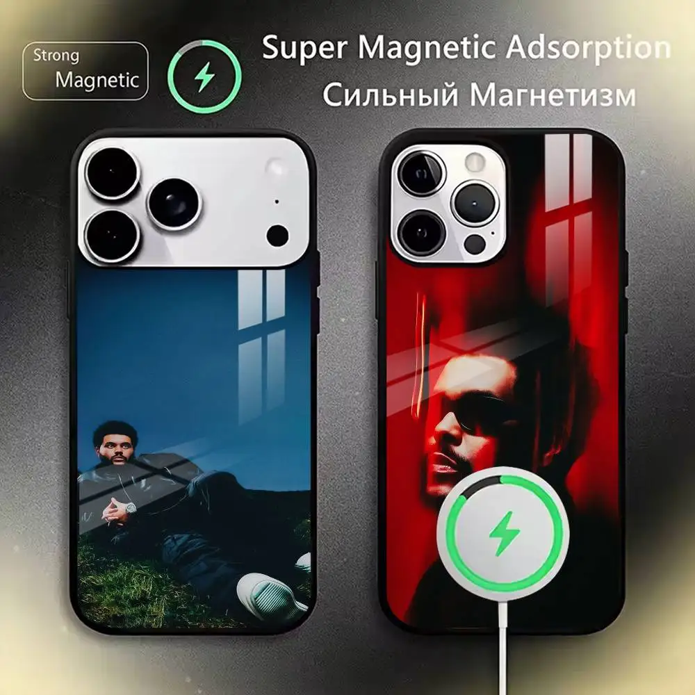 

Dark R&B Aesthetic Phone Case For iPhone17,16,15,14,13,12,11 Plus,Pro Magnetic For Magsafe Wireless Charging
