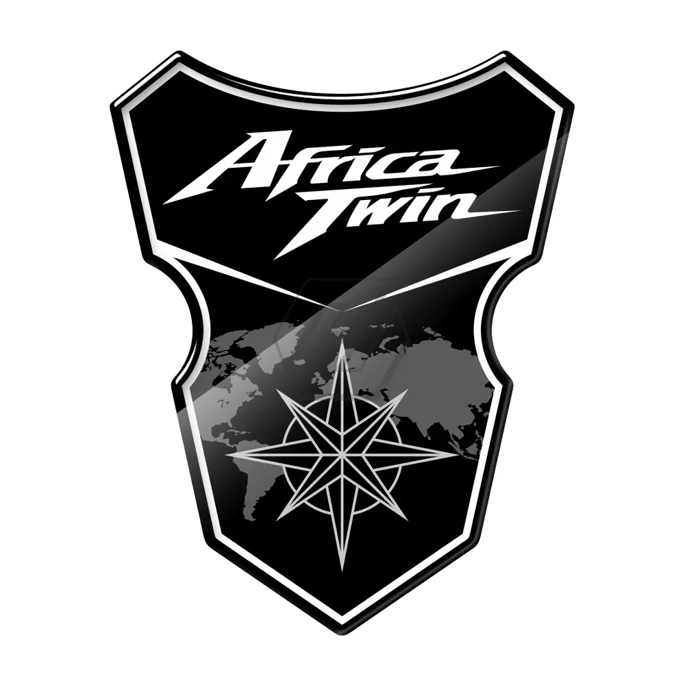 ثلاثية الأبعاد الراتنج دراجة نارية الجبهة الحاجز هدية ملصق لهوندا CRF1000L أفريقيا التوأم 2016-2019