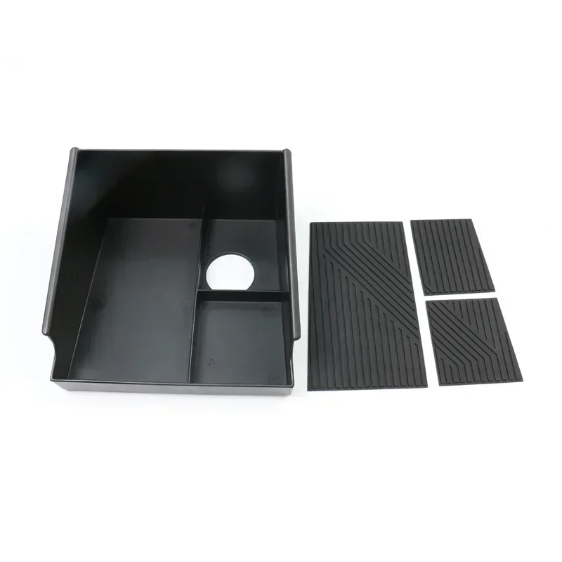 Scatola Organizer per auto per BYD Seal Atto 4 EV 2022 ~ 2024 2023 supporto articoli vari imballaggio bracciolo centrale controllo vassoio