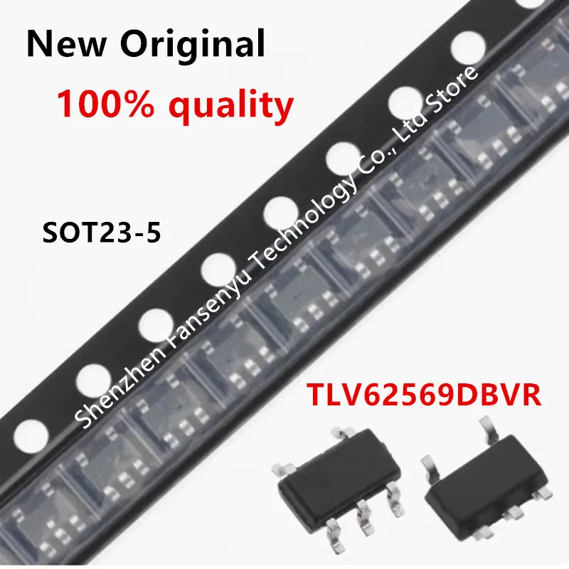 (10piece) 100% New TLV62569DBVR TLV62569DBVT TLV62569 16AF sot23-5 Chipset
