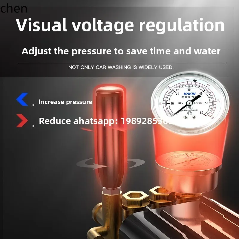 ZZ غسيل السيارات منظف الضغط العالي متجر غسيل السيارات الصناعية الصف سوبر قوة مدفع المياه إزالة الصدأ