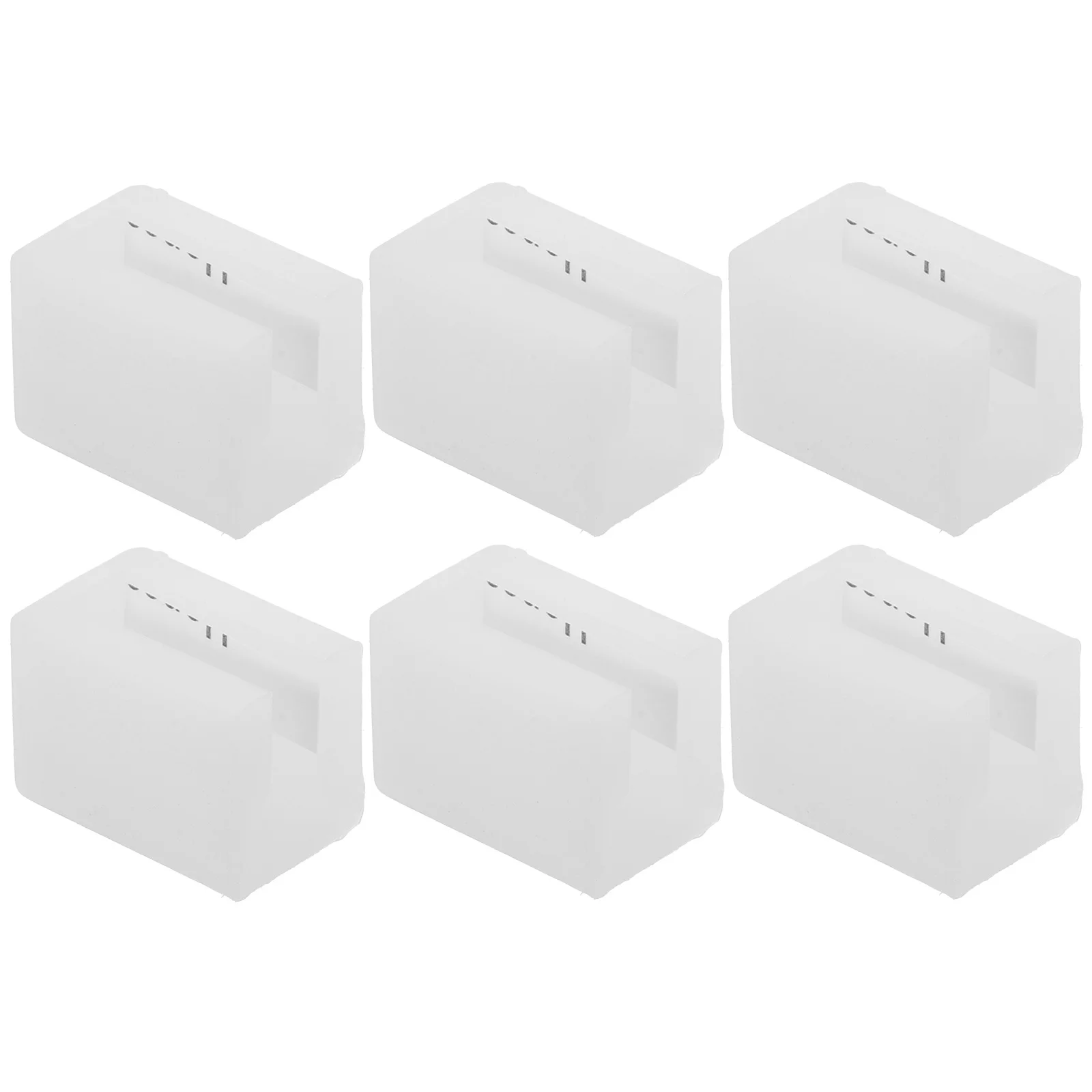 6 pçs protetores de canto de segurança babyproof móveis canto guardas silicone borda cobre mesa sofá lareira segurança da criança