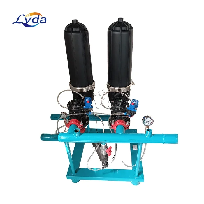 Top selling machine auto control farm water drip irrigation filter system