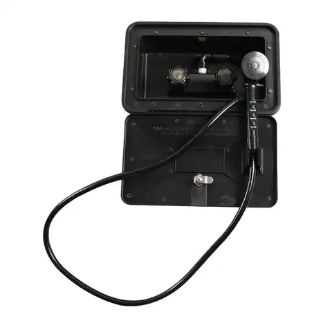 캐러밴 캠핑카용 RV 외부 키트 카우보이 비바람에 견디는 수도꼭지 호스