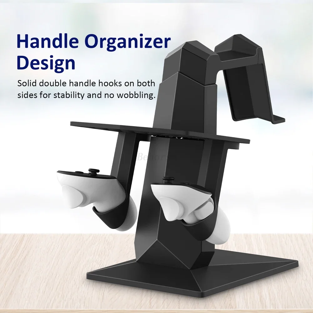 Desktop Display Stand For Mate Quest 3/3S Headset Holder Station For Oculus Quest 2/Quest Pro/Pico 4/PS VR 2 VR Accessories view 4