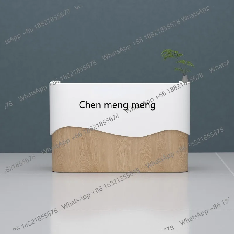 

Minimalist Beauty Reception Desks Welcome Unique European Display Executive Reception Desks Company Bar Bureau Lounge Furniture