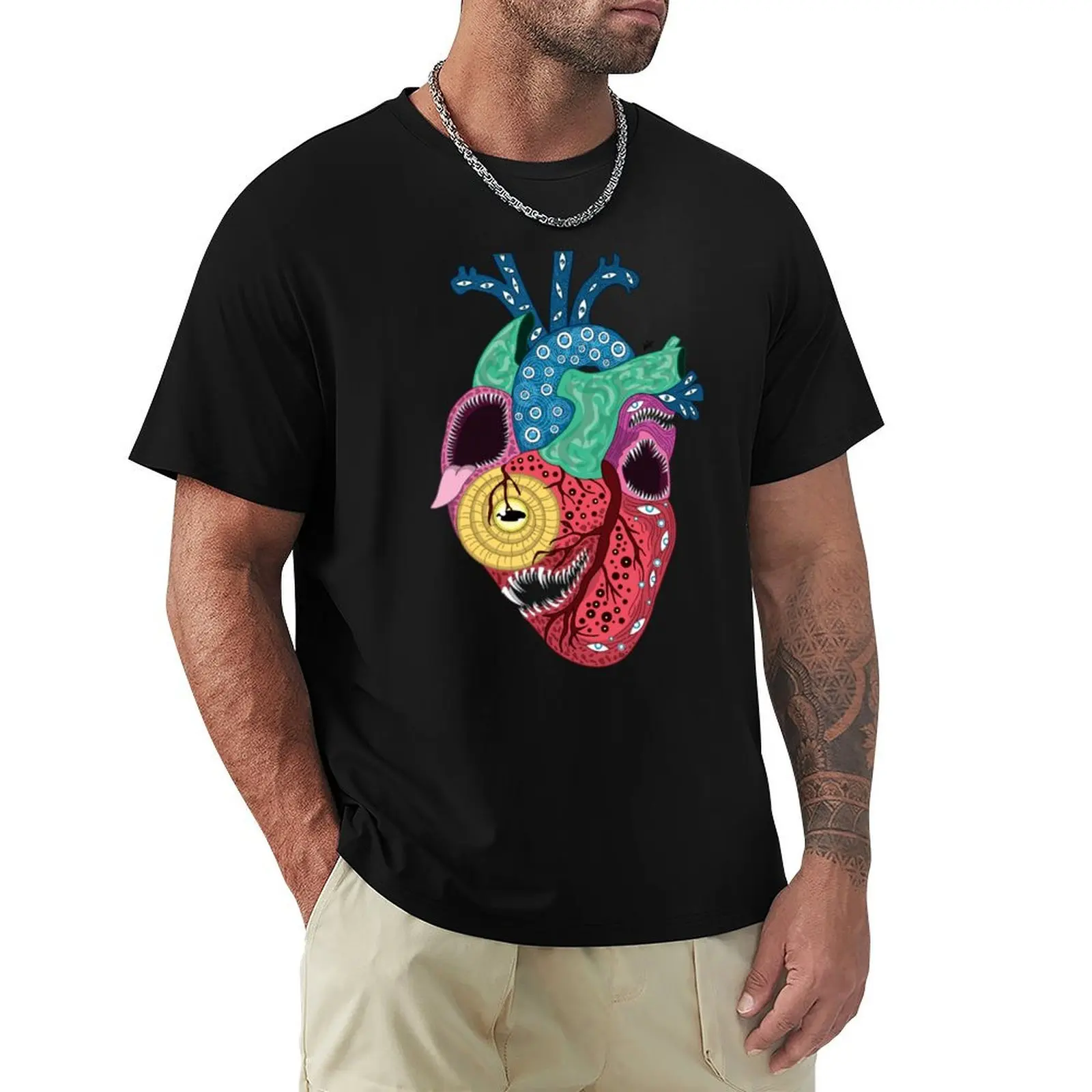 Eldritch Heart T-Shirt man t shirt luxury T-Shirt