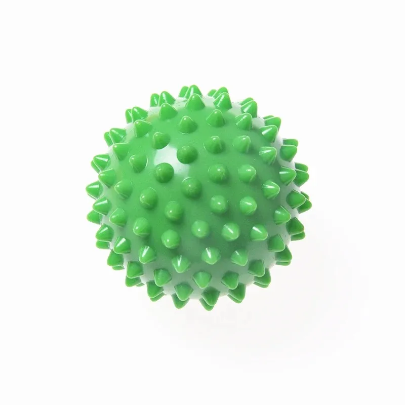 7 cm Fitness Physiotherapie PVC Ball Harte Spikes Massage Ball Entlasten Plantarfasziitis Tragbare Ausrüstung Bodybuilding Sport