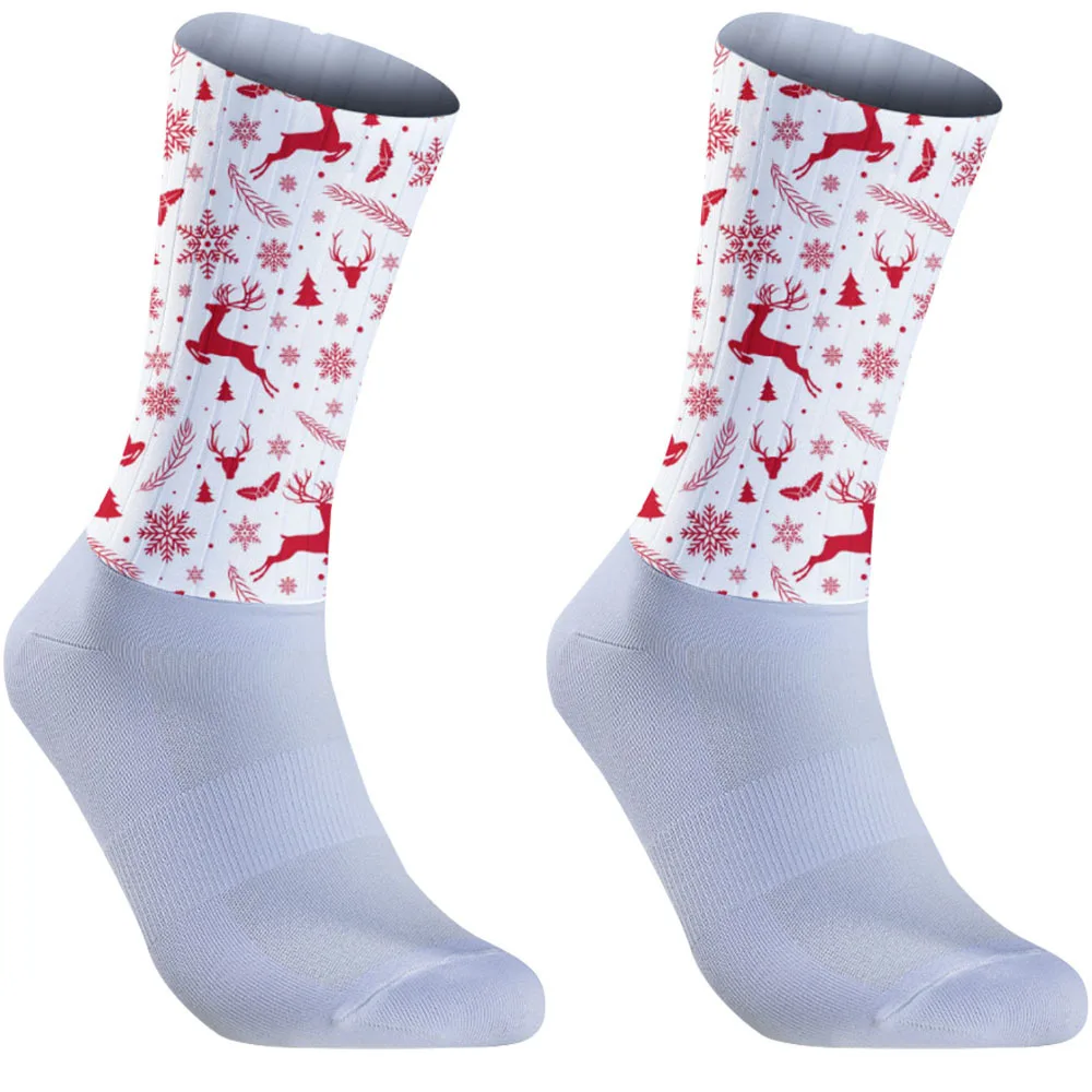 2025 Nuovi calzini ad alta elasticità senza tensione alla caviglia, zero segni di pressione dopo tre ore di ciclismo