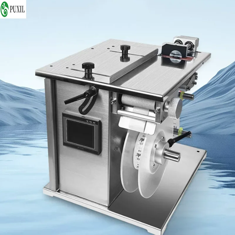 Right Angle Sealing Label Labeling Machine Semi Automatic Sealing Labeler For Packaging Box Adhesive Gift Box Medicine Box