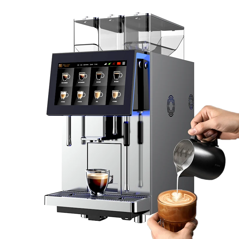 BTB-302 Digital Touch Screen Coffee Machine Super Commercial Automatic Espresso Machine