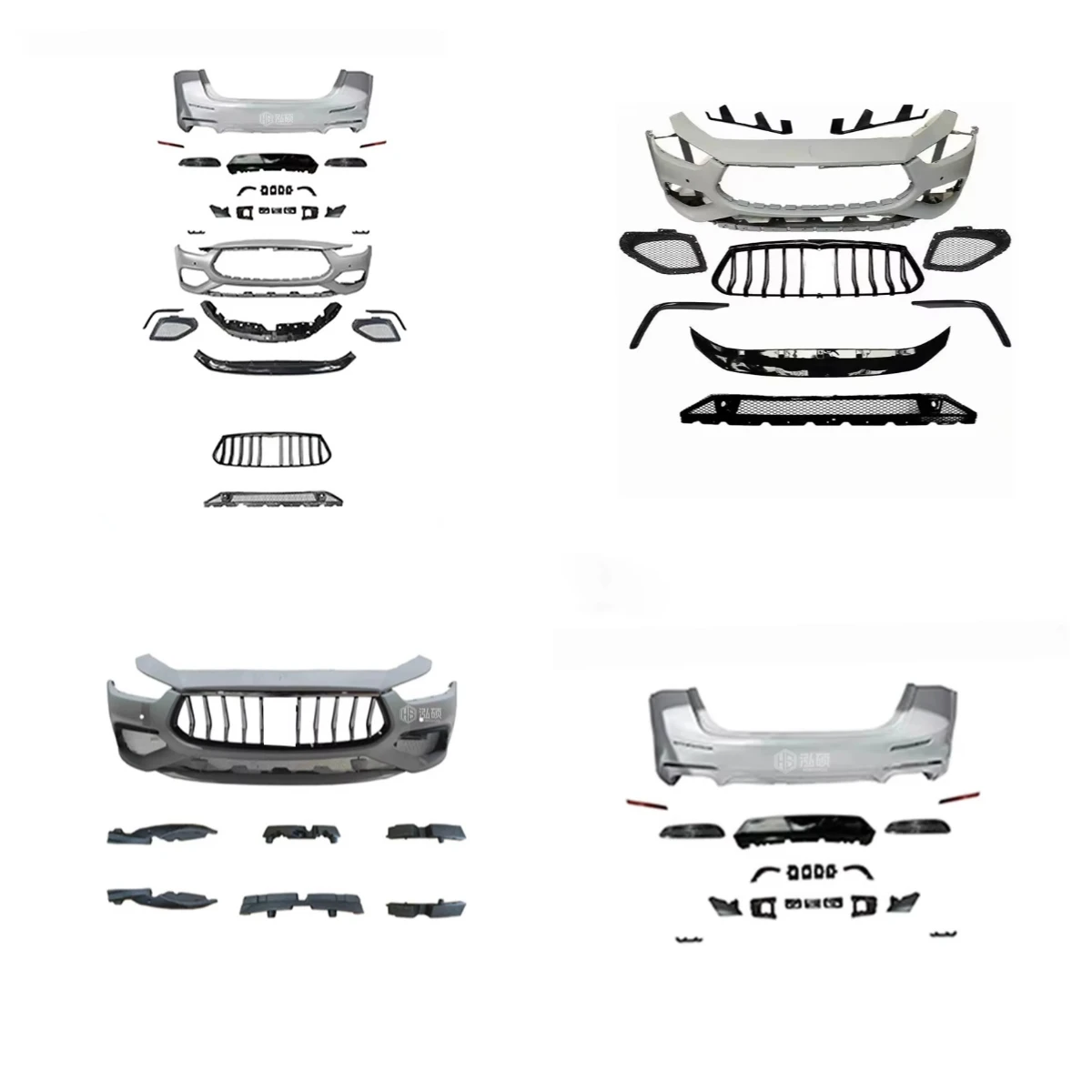 

Dream Garage Car Bodykit 2021Year+ Auto Body Systems Full Body Set Front Bumper Rear Bumper Grille ForGhibli Upgrade
