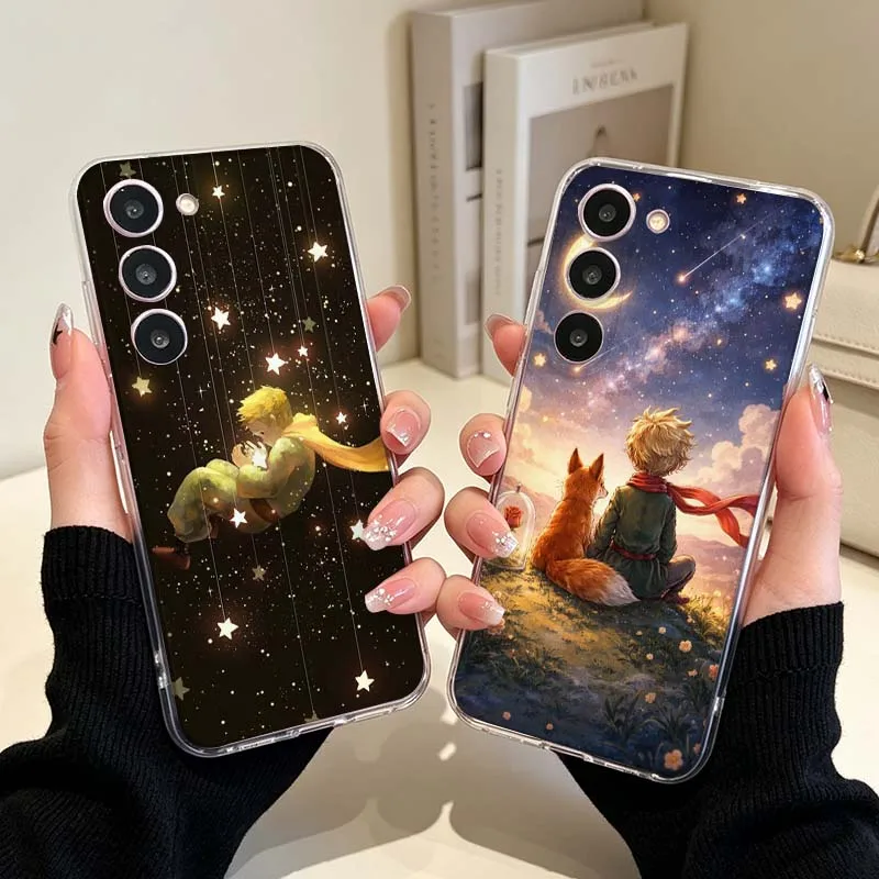 The Boy and Fox For Samsung Galaxy Note 20 10 M56 M54 M53 M33 M23 17 M15 M14 M11 M04 M07 F07 Ultra Phone Case Cover