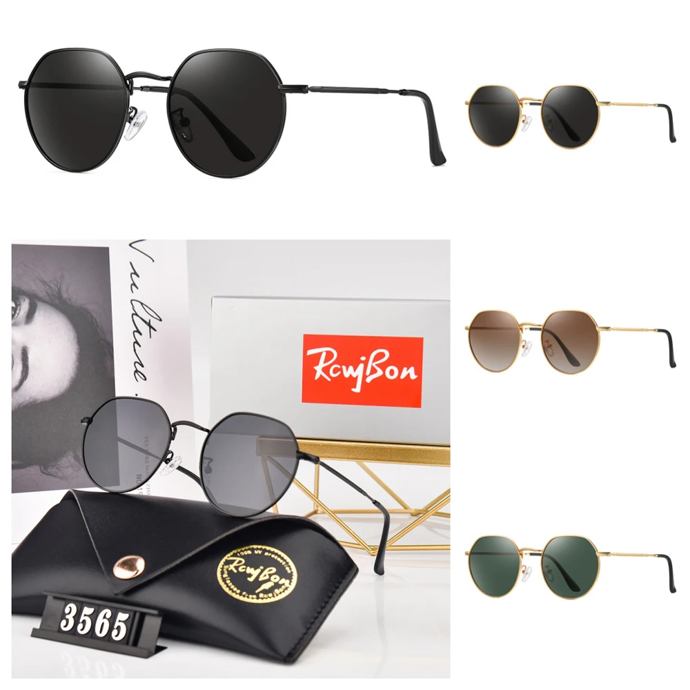 

Classic Designer Men RCWJBON 3565 Polarized Sunglasses Perfect Women Anti-Glare Sun Glasses Black Cool Goggle Eyewear UV400