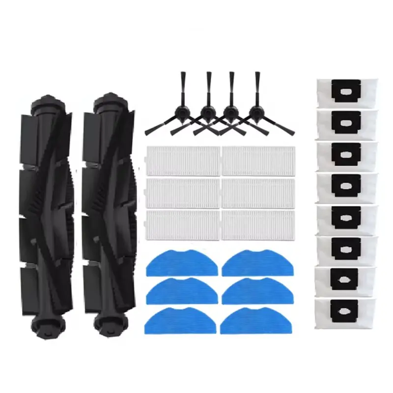 

B43C 26 шт. для 360 S8 Plus / EZVIZ RE4 Plus / RE5 Plus / RC3 Plus: аксессуары, роликовая и боковые щетки, фильтры, насадки для швабры, мешки для пыли