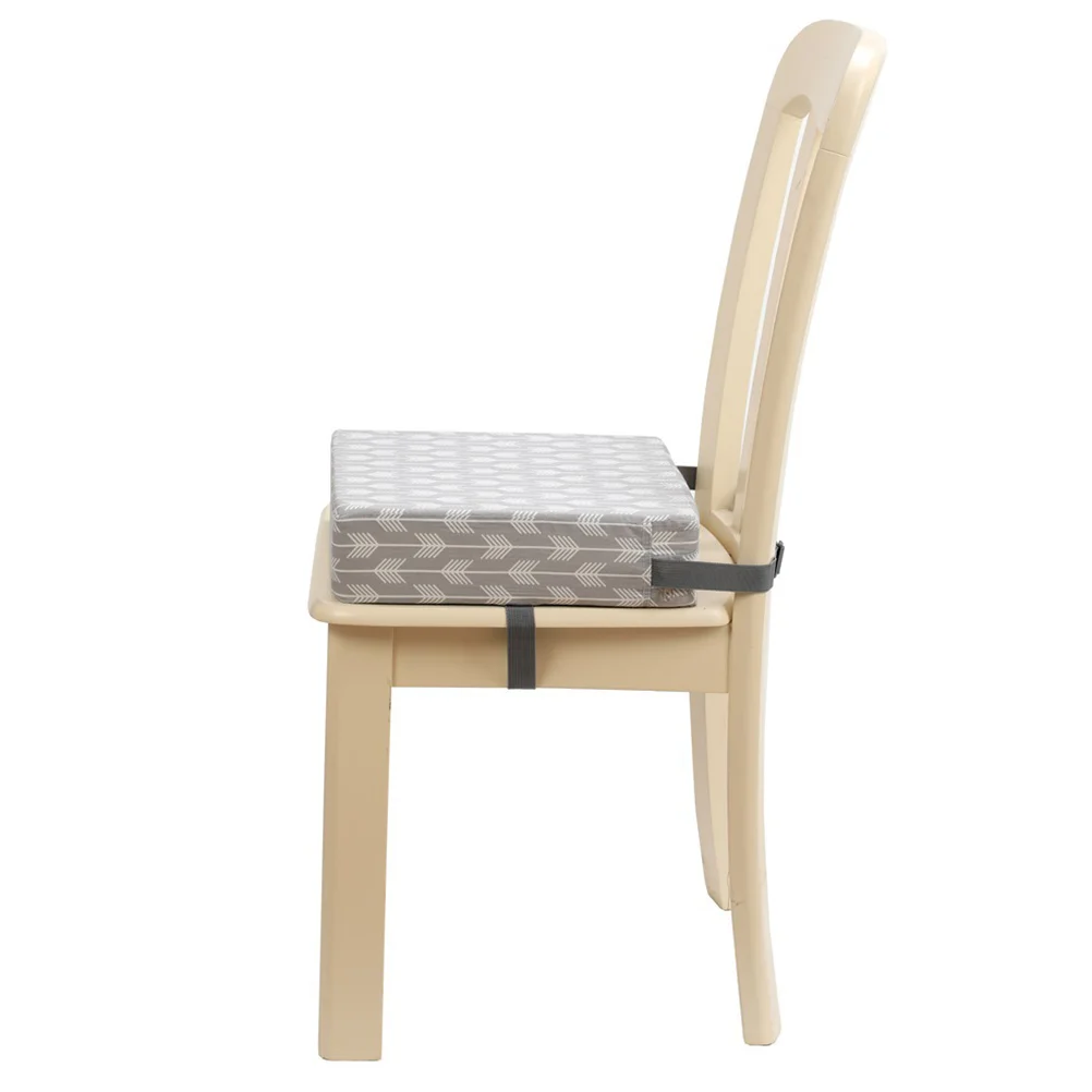 Light Seat Cushion Cushion Seat Pad Dining Chair Cushion Heightening Pad for Baby Infant Home (Gray)