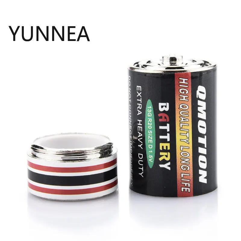 1PCS Creative Hidden Money Coins Container Case Battery Secret Stash Diversion Safe Pill Box  33x58mm Lock Box Money Safe Secret