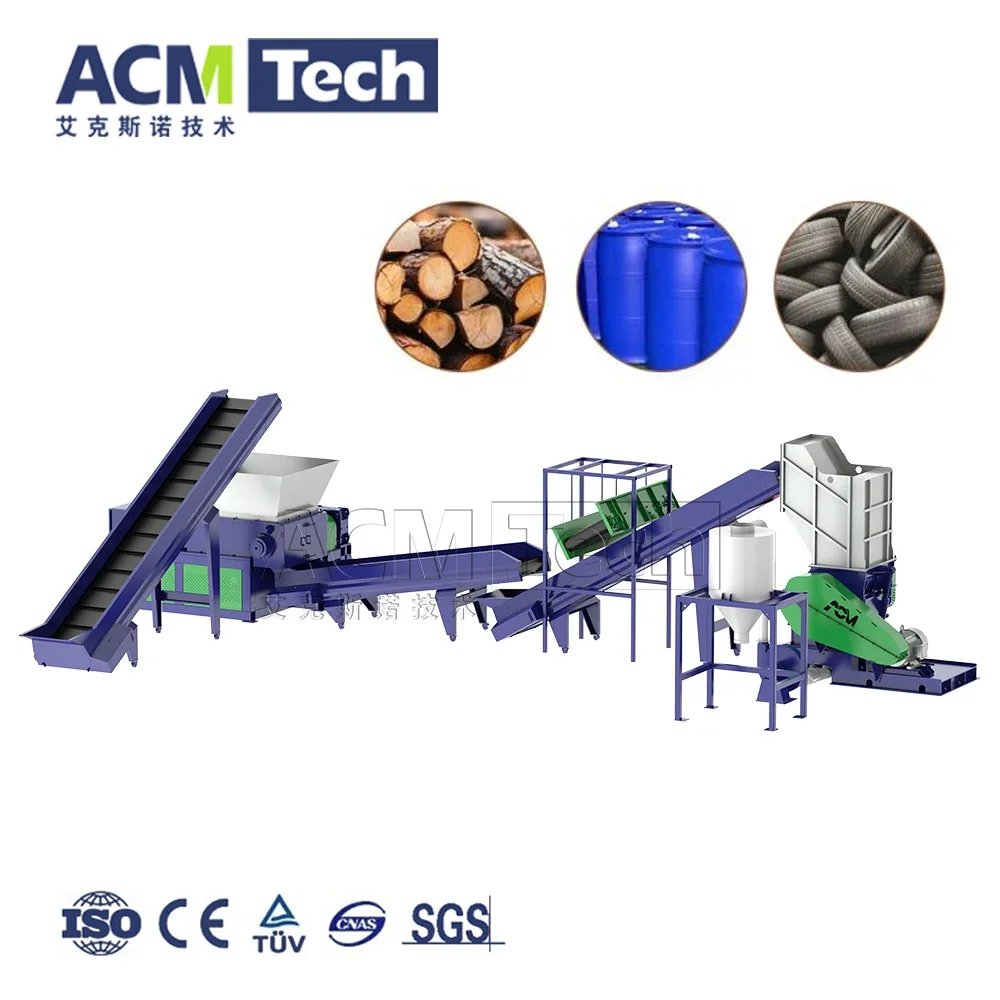 High Quality Single Shaft Shredder Machine for Waste Plastic Recycling