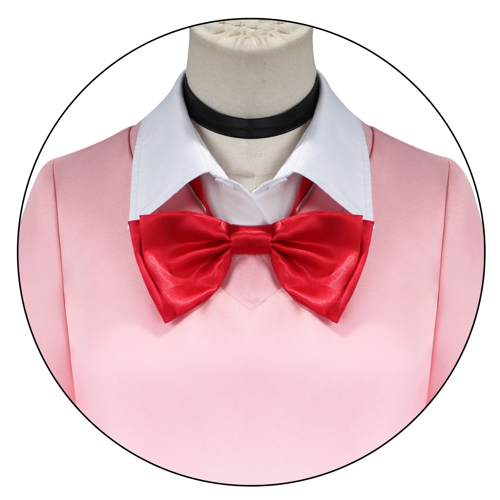 مومو Ayase تأثيري حلي شعر مستعار أنيمي Dandadan سترة تنورة زي مدرسي أقراط المختنق الجوارب حفلة عيد الميلاد للفتيات النساء