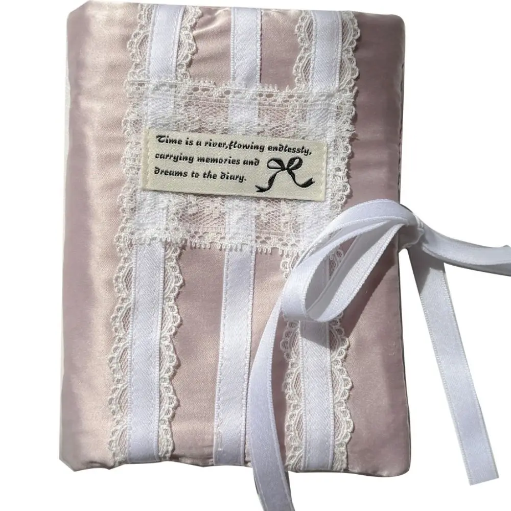 

Loose Leaf Scrapbook Notebook Cover 5 Holes M5 Card Booklet Cover Anti-scratch Lace Bow Loose-leaf Notebook Cover Kids Toys