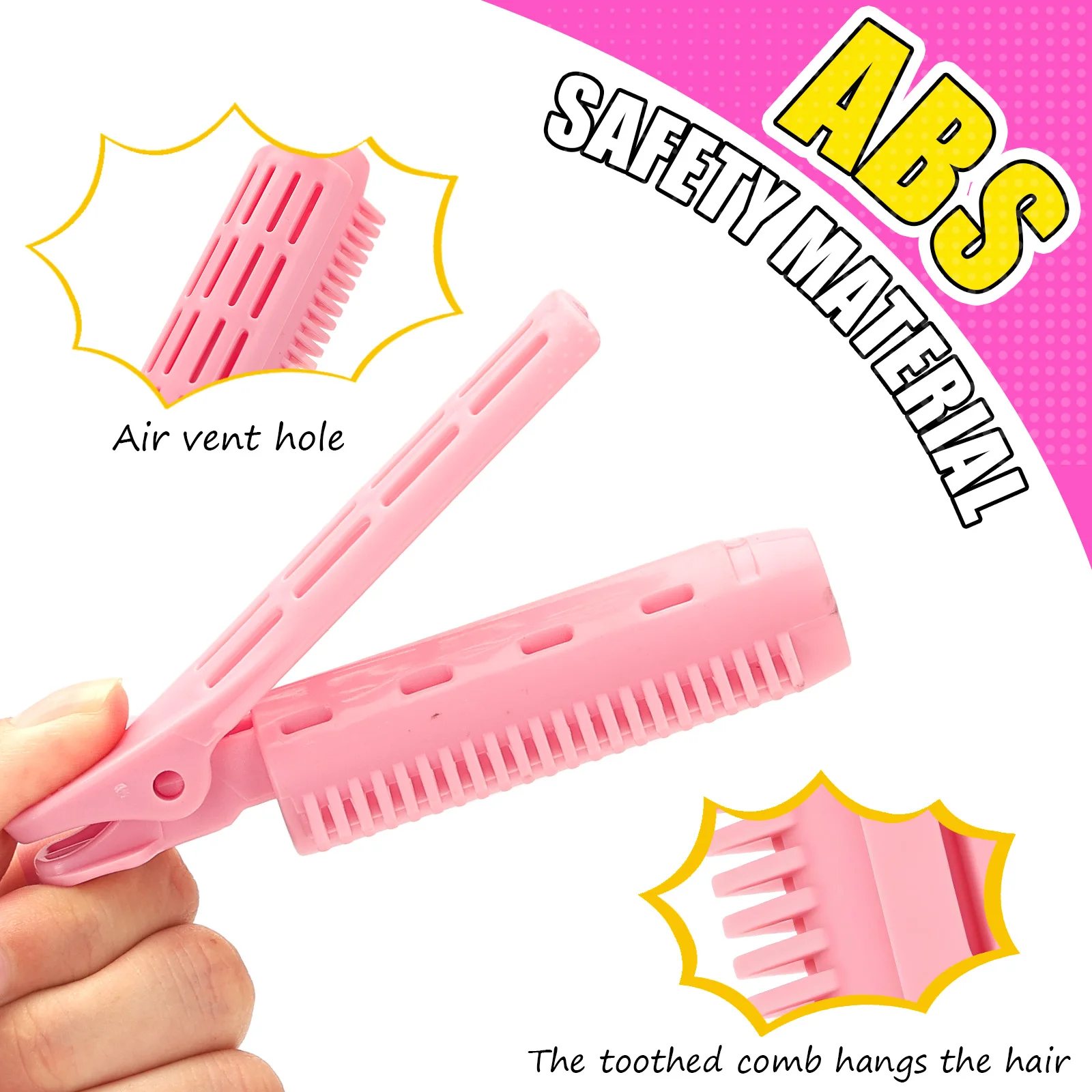 

2/4 Pcs Volumizing Hair Root Clip Natural Fluffy Hair Root Clip Volume Hair DIY Curler Fluffy Clamps Hair Rollers Styling Tool
