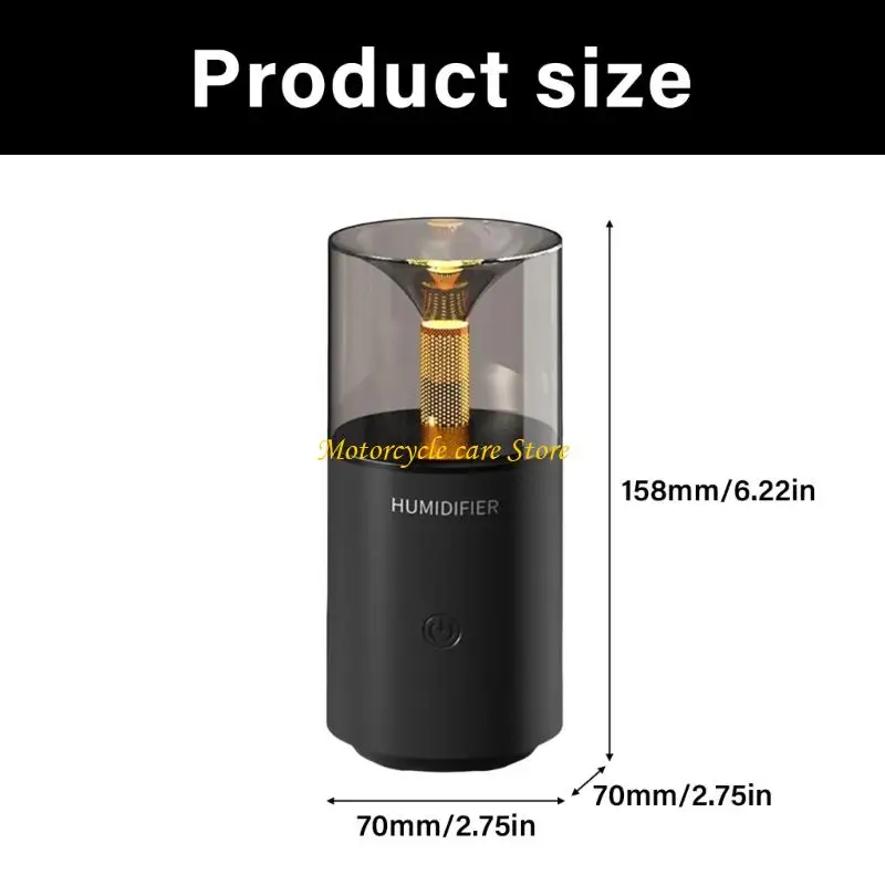 U75F متعددة الوظائف للسيارات العطرية المرطب المرطب الرجعية الغلاف الجوي هدية #6