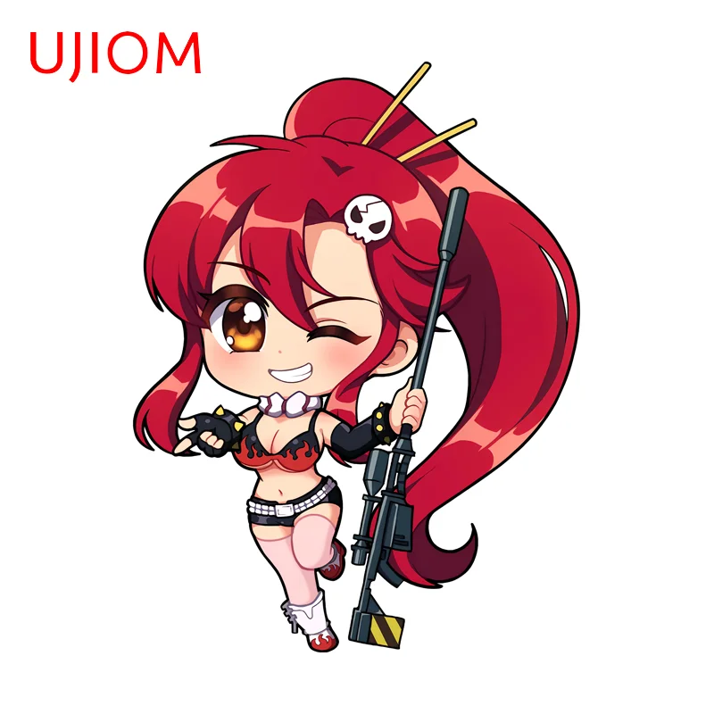 UJIOM Yoko Littner Lovely Girl Wall Sticker Chibi Figure Chambre Waterproof PVC Decal Personality Wardrobe Adhesive Wallpaper