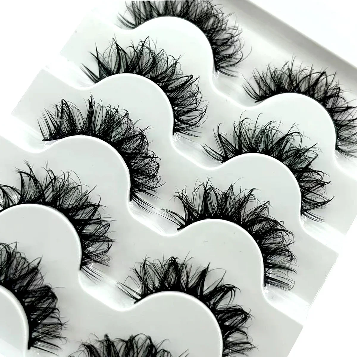 رموش كوسبلاي أنيمي رموش ذكية مزيفة مكياج تايلاندي ناعمة طبيعية رطبة تمديد الرموش