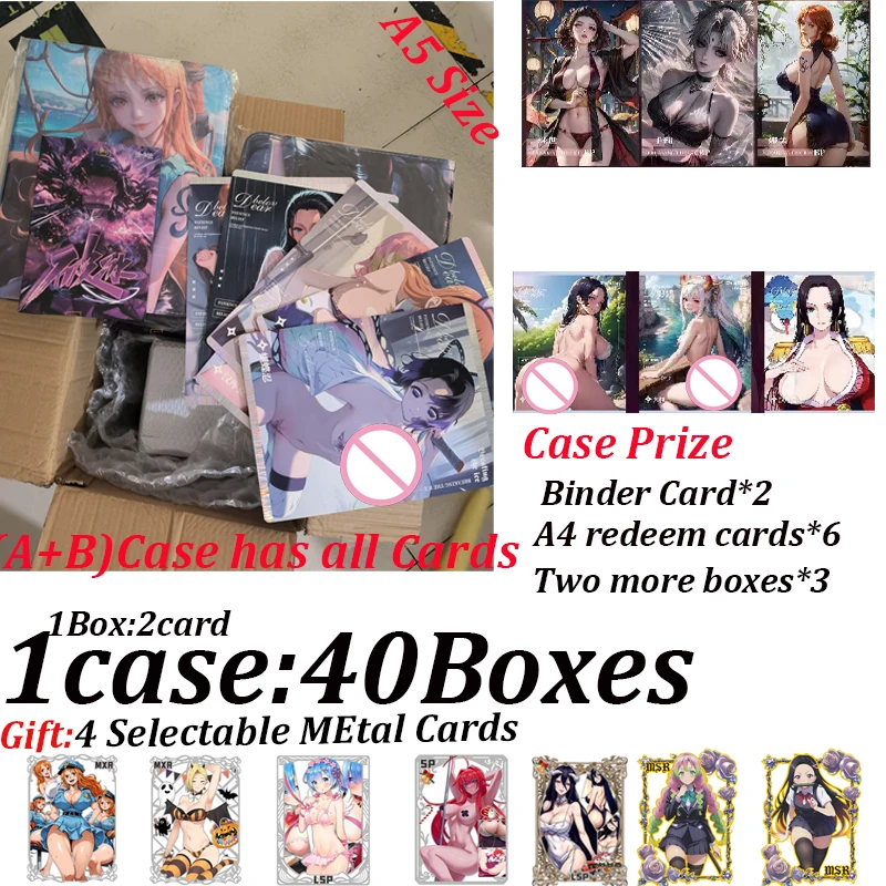 

New Goddess Card BREAKING THE ICE Hobby Waifu Board Yamato Nezuko Doujin Collection Board CCG LSP Rare Card Toy Gifts