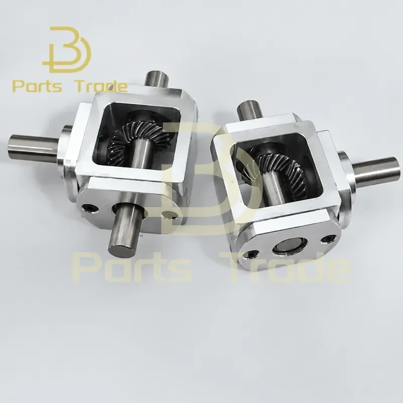 for Small 1:1 T Type Cross Commutator Shaft Diameter 10mm Right Angle Drive Gearbox Bevel Gearbox Rotation